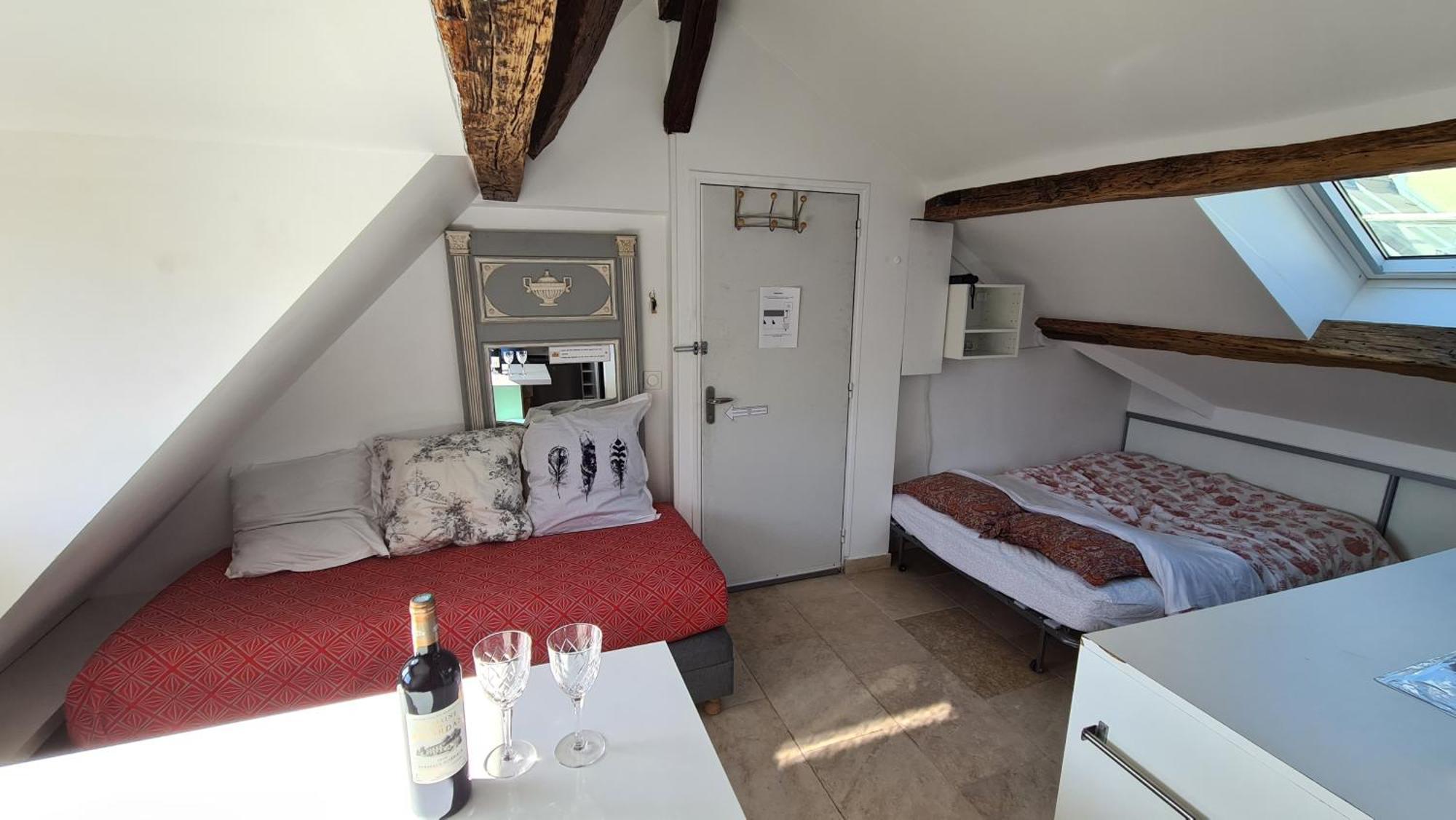 Appartement Coeur De Paris Avec Vue Sur Les Toits Eksteriør billede
